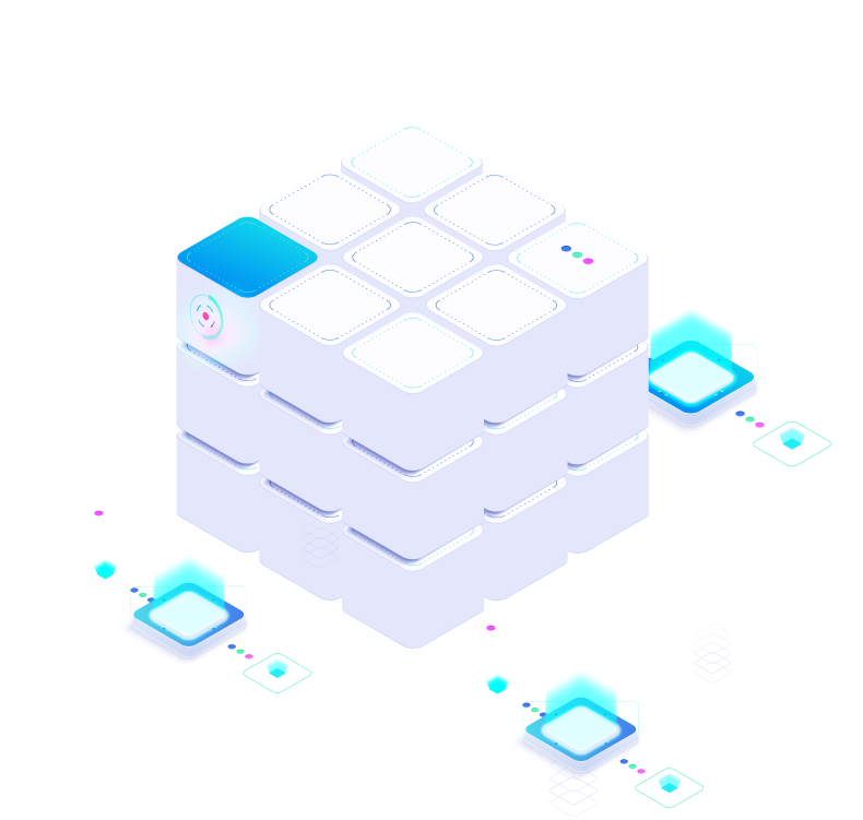 Modular financial technology infrastructure illustration